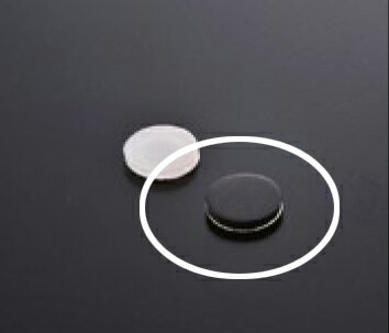 組立パイプシステム UPS-16S 16mm角パイプ用 貼付ゴムS（黒） ※1袋20個入