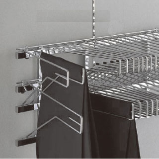 ロイヤル スラックスハンガー本体 NSH 1200mm クローム