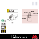 ロイヤル ベルラカバーホイールL(切り穴隠しラージタイプ) BE-CW-L 19 ホワイト