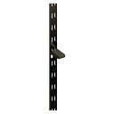 【棚柱 最薄】 リーフ棚柱 KTR-2R 1820mm ブラック