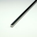 ステンレス角棒 SUS304 25x25x4000mm ヘアライン仕上 屋外 【※サービスカット対応商品です】