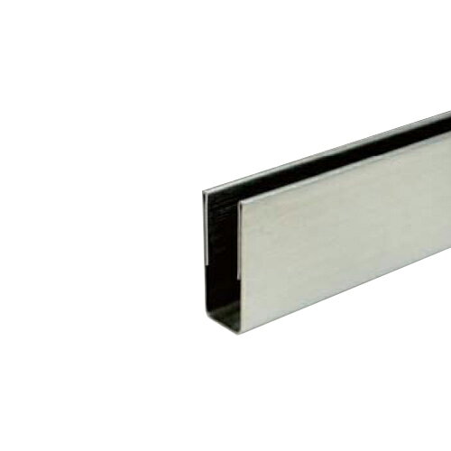 ステンレスフレーム破損止 チャンネル材 コの字 C型 Cチャン フレーム枠 5mm用x20x2000mm ヘアライン仕上