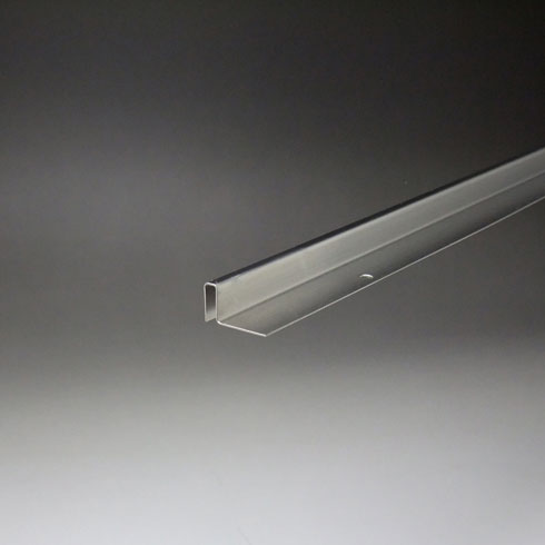 ステンレススリムミラーコーナー 見切り材 鏡枠 ミラー枠 5x12x3000mm ヘアライン仕上 【※サービスカット対応商品です】