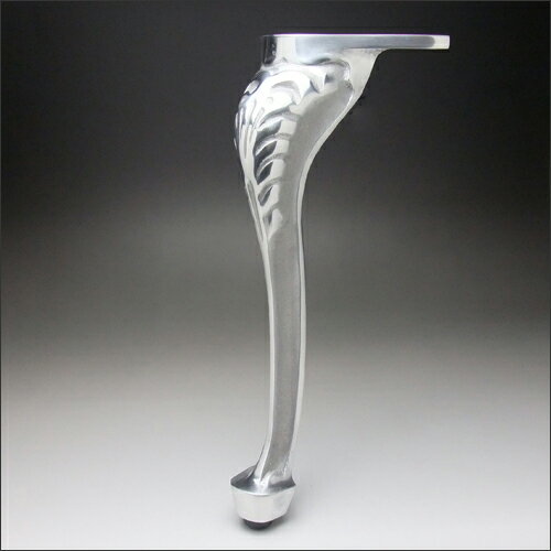 テーブル脚 猫脚 DSC-1 H425mm 生地(表面処理なし) [2]