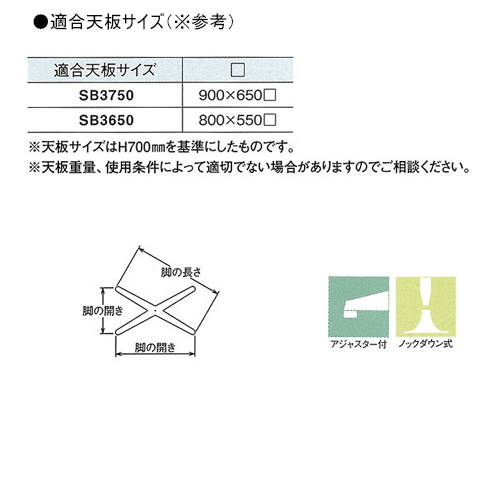 �ơ��֥�� �������� DIY �� �ѡ��� SB3750 �١���655x390 �ѥ���38.1�� ����280�� ����ߥ���С�/�����ѥ��� AJ�� �⤵700mm�ޤ�