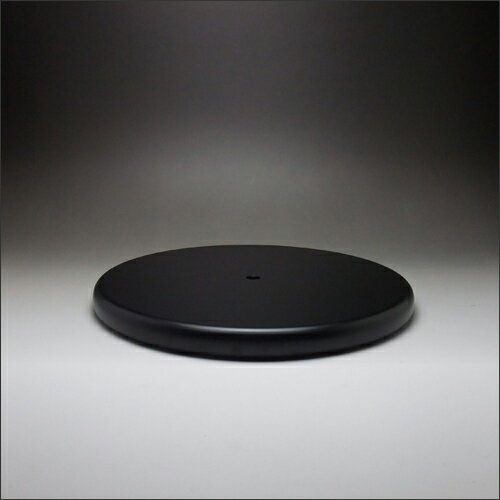 DSPポール脚用 ラウンドベース 360mm 黒塗装仕上 [2]