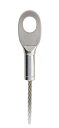 ステンレスワイヤーロープ RWW-K 金具付 0.8mm x 1500mm
