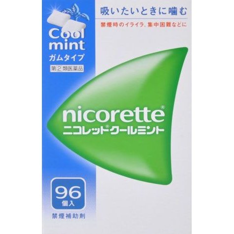 ★禁煙補助剤ニコレットクールミント96個 【第(2)類医薬品】