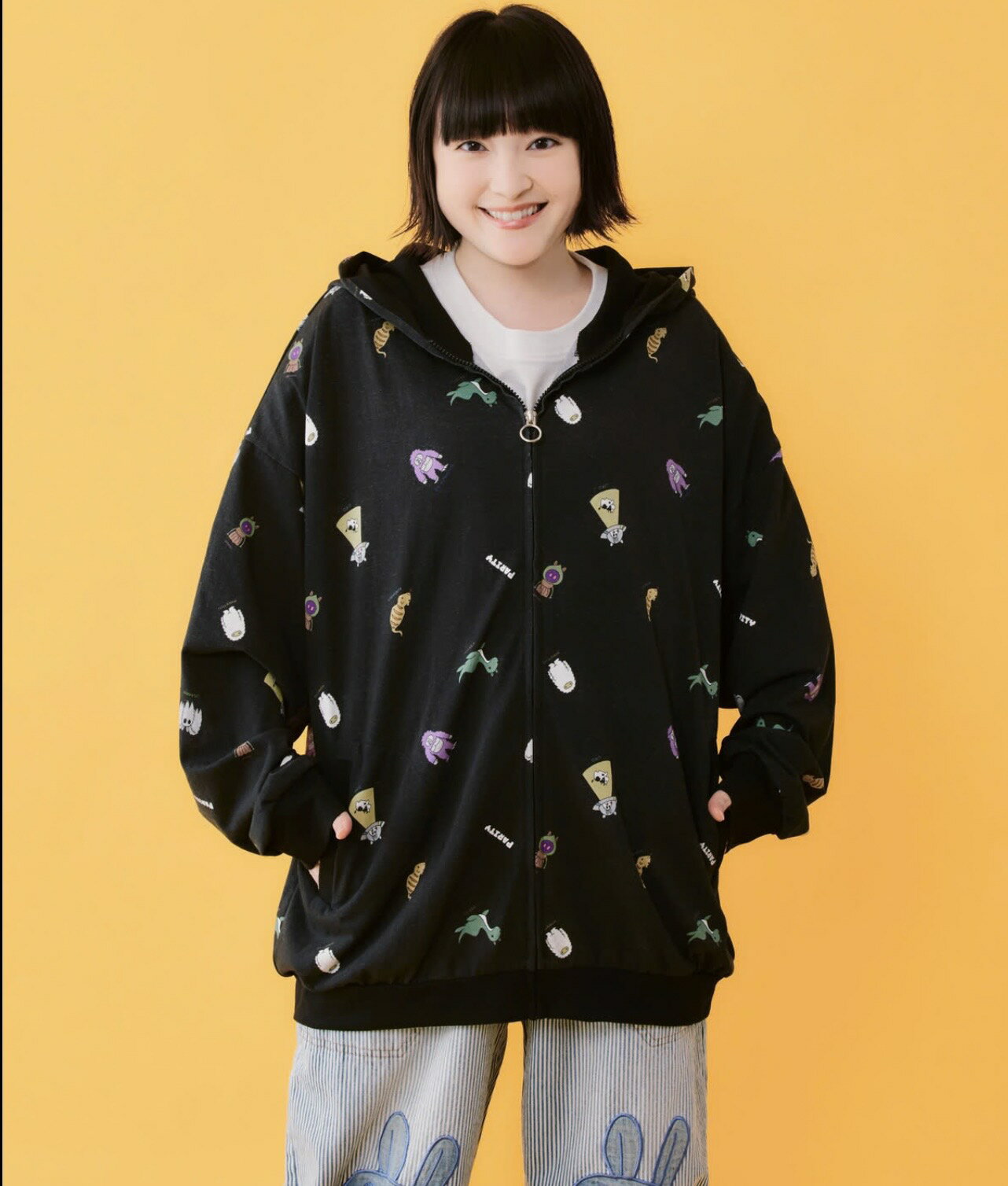 Rakuten - scolarparity スカラーパリティ　362110：UMA・UAP集合柄 接触冷感パーカー