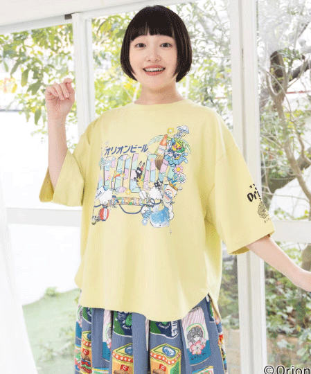 Rakuten - scolar スカラー　161677：orion×ScoLar トロピカルアイランドTシャツ