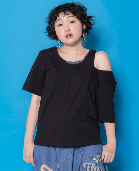 Rakuten - scolar スカラー　161664：2柄展開 タンクトップ付き3wayTシャツセット