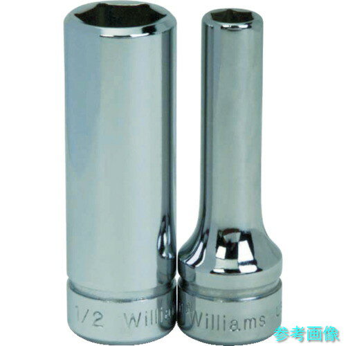 WILLIAMS JHWBMD-610 3/8ドライブ ディープソケット 6角 10mm 【1個】
