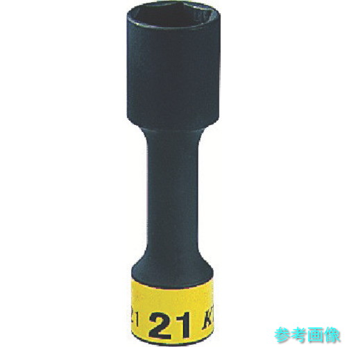 KTC BP49-21 12.7sq.インパクトレンチ用ホイールナットソケットビット(薄肉) 21mm 【1個】