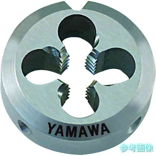 ヤマワ DPO-S2-M5X0.5-25 ポイントソリッドダイス DPO S2 M5X0.5 25径 【1個】