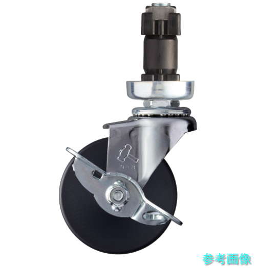 (ハンマー) 4151EN-MC65 パイプ差込SP付MCナイロン車 【1個】