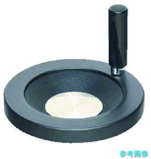 (イマオ) SP160ER-H16 ハンドル 角リム型エンプラハンドル車(加工付) ハンドル径160mm 【1個】