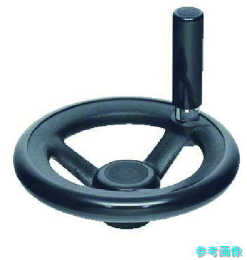 (イマオ) RP315ER-H26 ハンドル 丸リム型エンプラハンドル車(加工付) ハンドル径315mm 【1個】