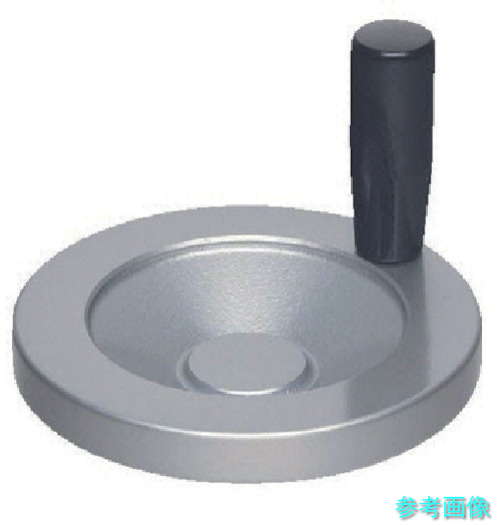 イマオ DA80RG ディスク型アルミニウムハンドル車 ハンドル径80mm 【1個】