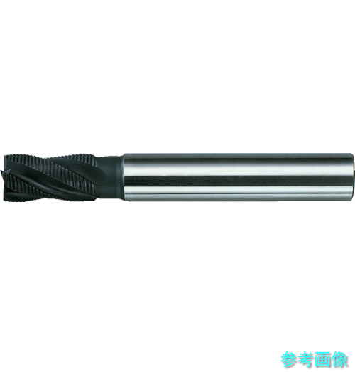 三菱K VASFPRD3000 5枚刃バイオレットファイン ハイスラフィングエンドミルショット刃長(S)30mm 【1本】