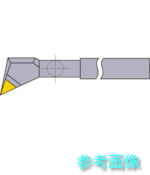 三菱 47-3(HTI10) ろう付け工具穴ぐりバイト 47形右勝手 鋳鉄材種 HTI10 【1本】