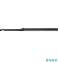 三菱K VF2XLBR0050N100S06 2枚刃インパクトミラクルロングネック 超硬ボールエンドミル1mm【1本】(4)