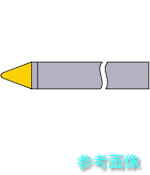 三菱 36-6(HTI10) ろう付け工具先丸剣バイト 36形 鋳鉄材種 HTI10 【1本】