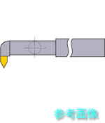三菱 51-1(STI20) ろう付け工具ねじ切りバイト 51形右勝手 鋼材種 STI20 【1本】