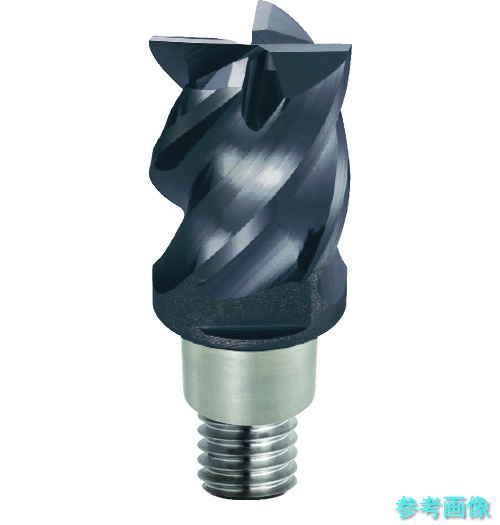 三菱 IMX12S4HV12012(EP7020) 4枚刃難削材加工用 超硬制振スクエアヘッド12mm (コート品) EP7020 【1個】