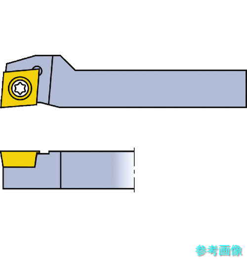 三菱 SCLCR1616M09-SM スモールツール専用外径前挽き加工用 SCLCーSM形バイトホルダ オフセットなし 【1個】