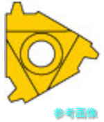 三菱 MMT22ER400TR(VP10MF) MMTシリーズ 外径ねじ切り加工 MMTEバイト用 PVDコーティング 全面研削形インサート VP10MF 【5...