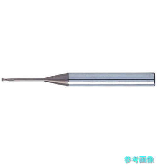 NS MHR230 0.4X3.5 無限コーティング ロングネックスクエアエンドミル MHR230 φ0.4X3.5 【1本】