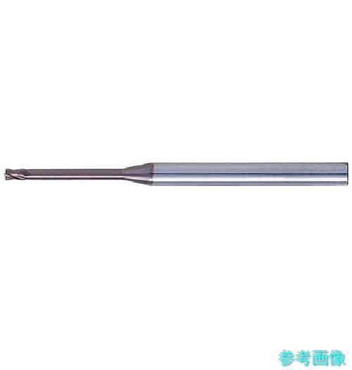 NS MHR430 1.9X6 超硬スクエアエンドミル 無限コーティング ロングネックエンドミル MHR430 Φ1.9×6 【1本】