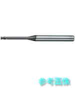 NS MHRH430 2X16 高硬度用4枚刃ロングネックスクエアエンドミル MHRH430 Φ2×16 【1本】