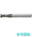 NS MSE230M 0.3X0.6 無限コーティング 刃径表示2枚刃エンドミル MSE230M Φ0.3X0.6 【1本】(4)
