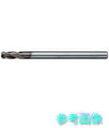 NS MSRS430 8XR0.1 無限コーティング ラジアスエンドミル MSRS430 Φ8XR0.1 【1本】(4)