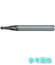 NS MTB230 R0.3X15 無限コーティング テーパーボールエンドミル MTB230 R0.3X15度 【1個】(4)