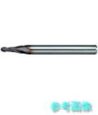 NS MTB230 R1X2 無限コーティング テーパーボールエンドミル MTB230 R1X2度 【1個】(4)