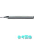 NS NCB-2 R0.4 ミニチュアボールエンドミル2枚刃 NCB-2 R0.4 【1個】(4)