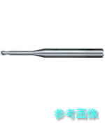 NS NHB-2 R2.5X35 2枚刃ロングネックボールエンドミル(深リブ用) NHB-2 R2.5X35 【1個】