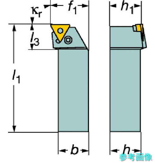 SANDVIK S32U-PTFNL 16-W T-Max P ネガチップ用ボーリングバイト(210) 【1個】