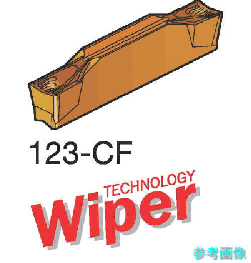 SANDVIK N123G2-0300-0001-CF(525) コロカット1・2 突切り加工用チップ(320) 525 【10個】