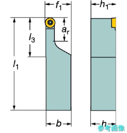 SANDVIK SRDCR 3225P 05-A コロターン107 ポジチップ用シャンクバイト(210) 【1本】