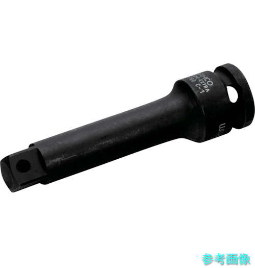 BAHCO K7760C-1 インパクト用ソケットエクステンションバー 3/8” 差込角9.5mm シャフト径12.4mm 【1個】