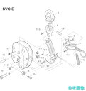 スーパー SVK1E 立吊クランプ(SVC-E)用カム支持ピンセット 【1S】