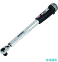 TONE T3MN25CH-QL プレセット形トルクレンチ(ダイレクトセット・コンパクトヘッドホールドタイプ) トルク調整範囲5~25N・m 差込角9.5mm ...