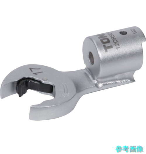 TONE 22DRSQ-22 差替式トルクレンチ用交換クイックスパナヘッド 全長218mm 二面幅22mm 【1個】