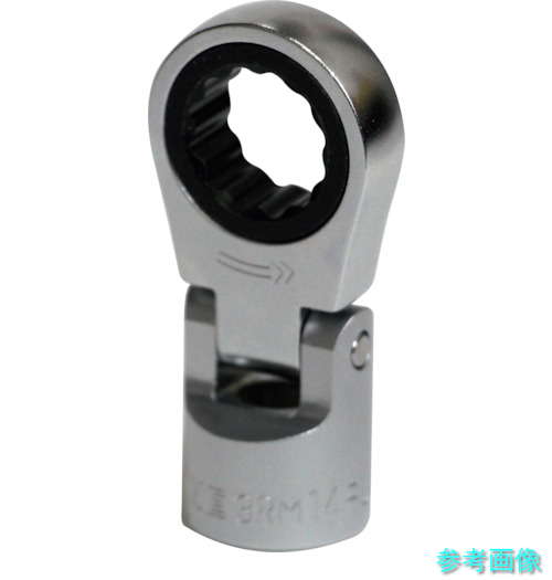 TONE 3RM-13F フレックスラチェットめがねソケット 対辺寸法13mm 差込角9.5mm 【1個】