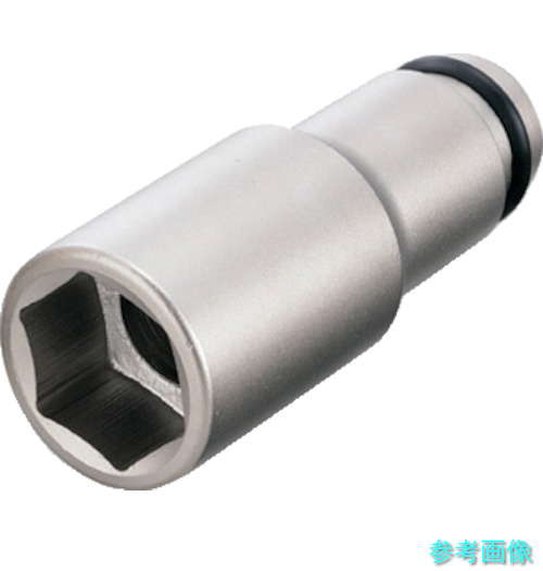 TONE 4NV-24L100 インパクト用超ロングソケット 対辺寸法24mm 全長100mm 【1個】