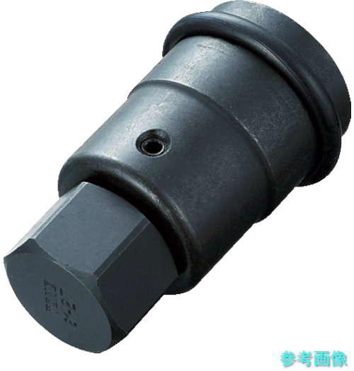 TONE 6AH-14H インパクト用ヘキサゴンソケット(差替式) 差込角19.0mm 対辺寸法14mm 【1S】