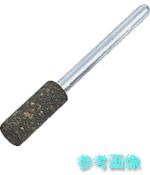 TRUSCO MI1210M ゴム軸付砥石 Φ10X幅20X軸3 ＃120 10本入 【1PK(10本)】